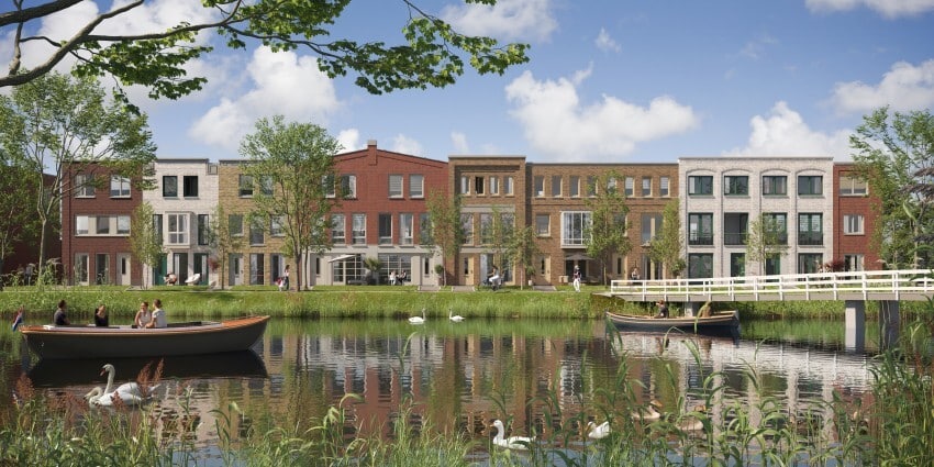 Impressie van het Gouwpark in Zaandam