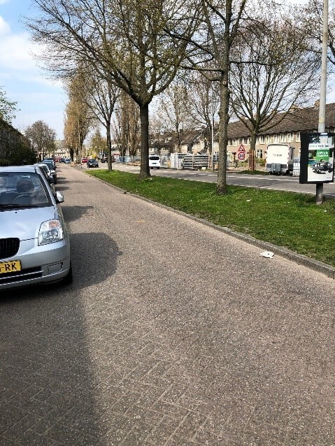 Foto van de Kepplerstraat in Zaandam.