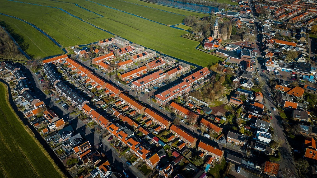 Drone foto Zaanstad Noord